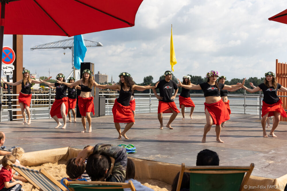 Danse Polynésienne à la Plage.
Nantes, France - 25/05/2019.
© Jean-Félix FAYOLLE